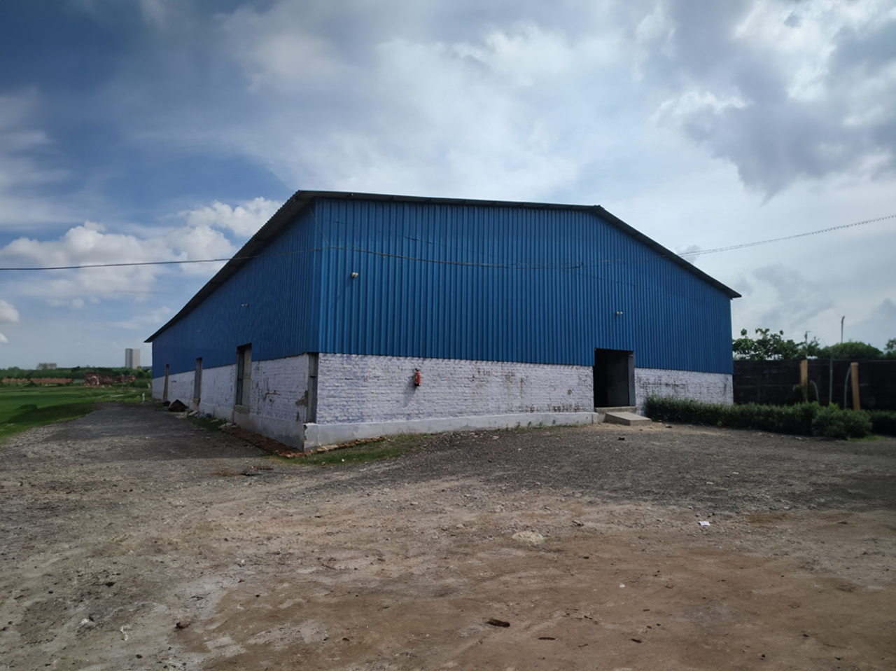 SUPPLY AND FABRICATION OF PEB / TRUSS SHED SIZE-OF BUILDING: W 65.5 x L 79.84 x H 17 FT