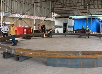 Supply, Fabrication and Painting of Cutting Edge Dia 8000mm