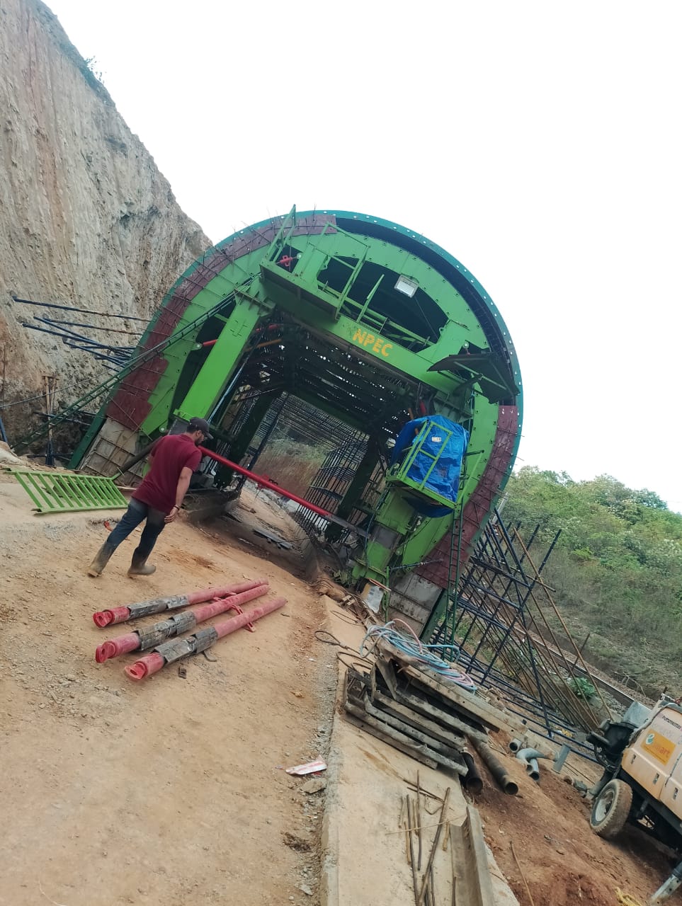 Hydraulic Tunnel Form Work